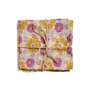 Lot de 2 Serviettes de Table - Pravar Cassis