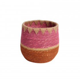 Basket - Arlequin Neon Pink - 16 cm