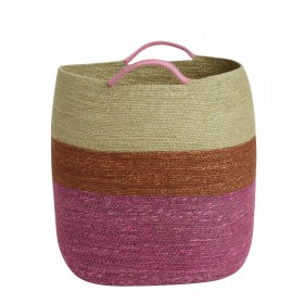 Panier Anses - Rose Fluo