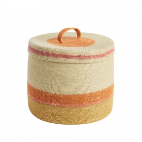 Panier Boite L - Orange/Mais