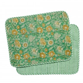 Set of 2 placemats - Nerhu Green