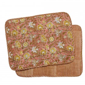 Set of 2 placemats - Nerhu Pink