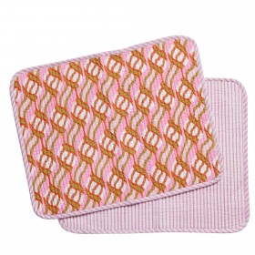 Lot de 2 sets de table - Riviera Rose