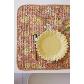 Set of 2 placemats - Nerhu Pink