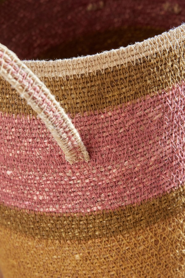 Panier Anses S - Rose/Mais - Bonheur du Jour