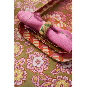 Set of 2 napkin rings Pampa - Green