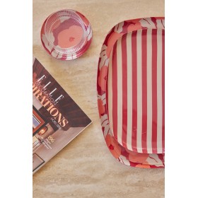 Plateau Coffee 30 cm - Chunni Bordeaux