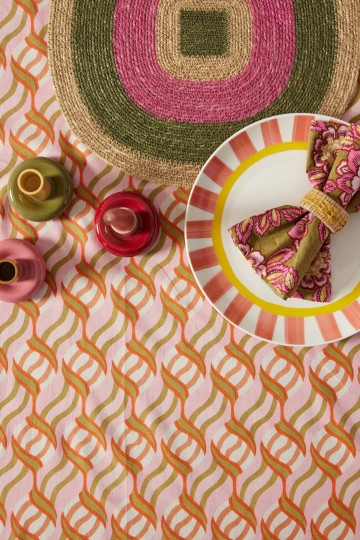 Table cloth - Riviera Pink