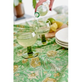 Table cloth - Nerhu Green