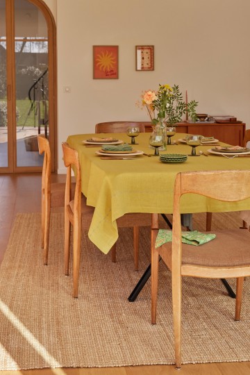 Nappe Meadow - Lin & Coton Safran