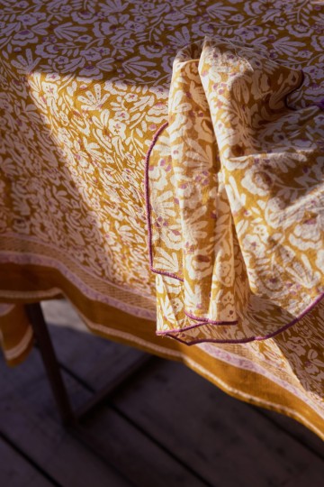 Nappe Iris Olive - Bonheur du jour