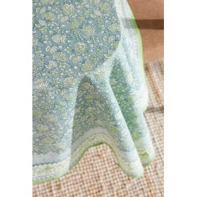 Table Cloth - Arsuhi Blue Green