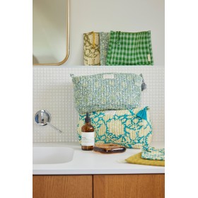 Toilet Pouch - Arushi Blue Green