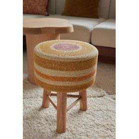 Tabouret - Mais Rose Orange