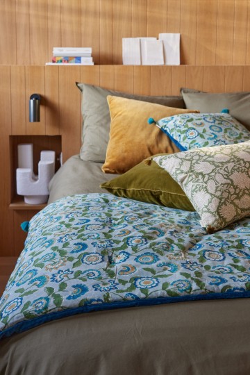 Sofa Cover - Guapao Blue Green