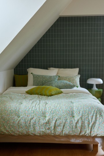 Sofa Cover - Petunia Bleu
