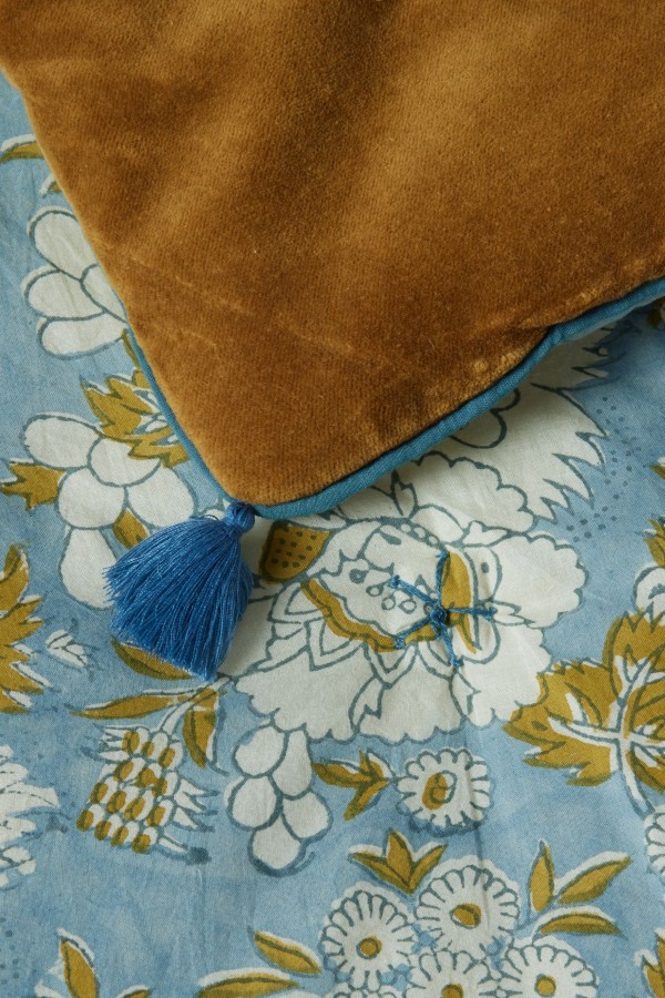 Sofa Cover - Vishnu Blue - Bonheur du Jour