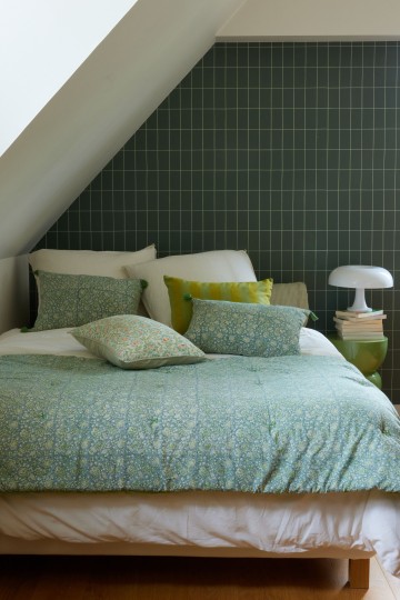 Sofa Cover - Arushi Blue Green