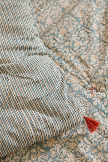 Sofa Cover - Goa Blue Green