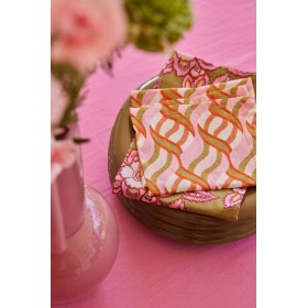 Lot de 2 Serviettes de Table - Riviera Rose
