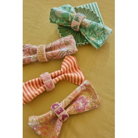 Lot de 2 Serviettes de Table - Rayures Vitamine