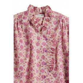 Blouse Yael - Dupatta Indian pink - BIBA X BDJ