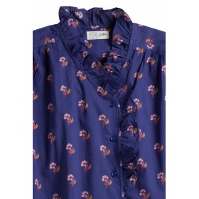 Blouse Yael - Nur Navy blue - BIBA X BDJ