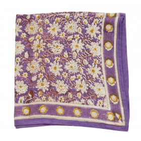 Indian Scarf - Dupatta Cassis - BIBA X BDJ