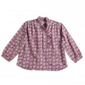 Blouse Yael - Dupatta Cassis - BIBA x BDJ
