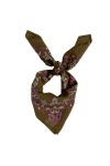 Small Indian Scarf - Bandana Kaki