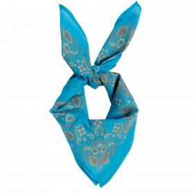 Indian Scarf Kid - Bandana Cobalt Blue