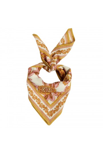 Petit Foulard Indien - Jakarta Rose