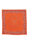 Small Indian Scarf - Bandana Clementine