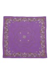 Petit Foulard Indien - Bandana Violet