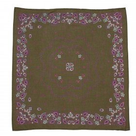 Foulard Indien Enfant - Bandana Kaki