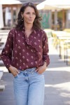 Blouse Yael - Nur Chololate - BIBA X BDJ