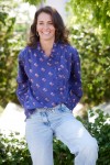 Blouse Yael - Nur Navy blue - BIBA X BDJ