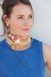 Small Indian Scarf - Jakarta Pink