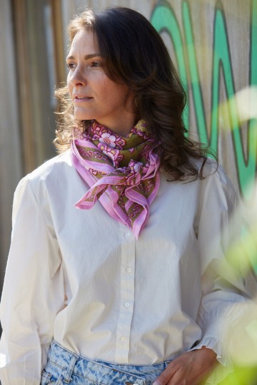 Indian Scarf - Jakarta Olive
