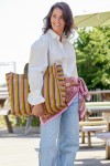 Sac City - Rayé Olive