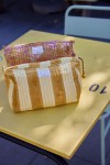 Trousse de toilette - Rayures Kiwi