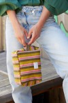 Trousse Travel - Rayée Olive