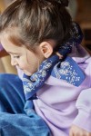 Small Indian Scarf - Teckel Indigo