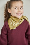 Small Indian Scarf - Teckel Olive