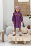 Petit Foulard Indien - Meera Orchidée