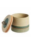 Basket Box L - Green/Orange