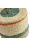 Basket Box L - Green/Orange
