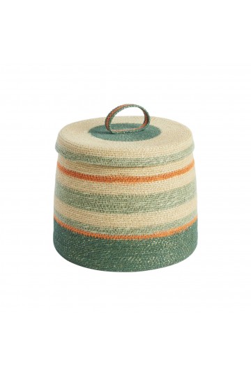 Panier Boite S - Vert/Orange