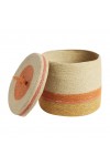 Basket Box L - Orange/Corn