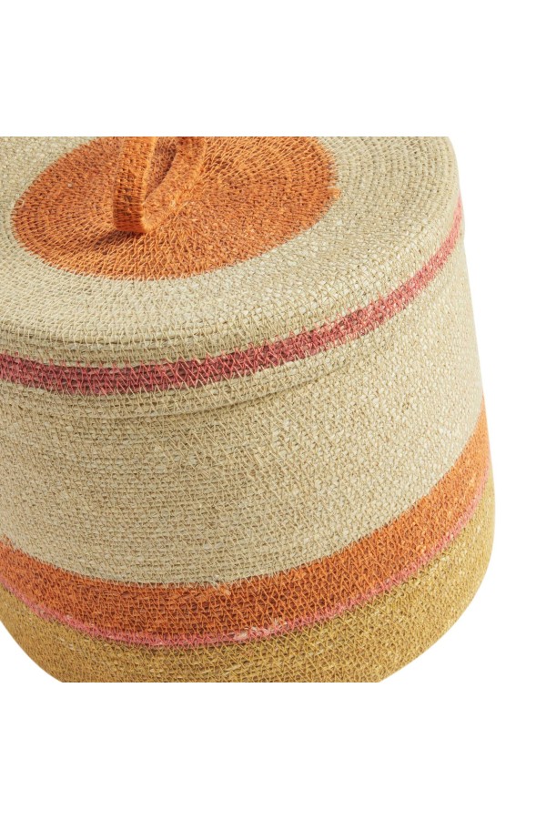 Panier Boite L - Orange/Mais - Bonheur du Jour